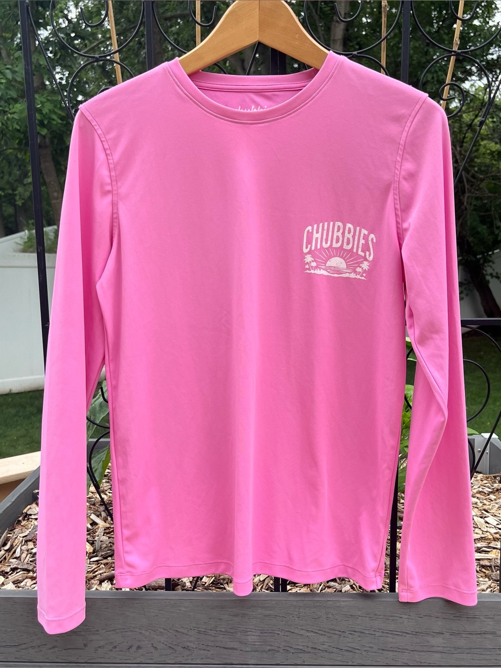Chubbies Youth Long Sleeve Sun Shirt Rashguard Sz XL Sky’s Out Thighs Out UPF50+